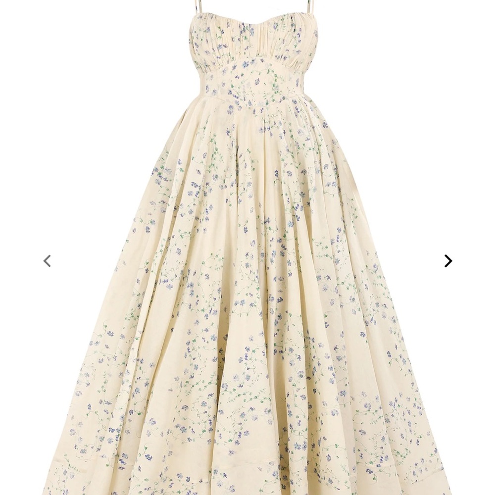 Selkie Blue Vine Roman Holiday Gown